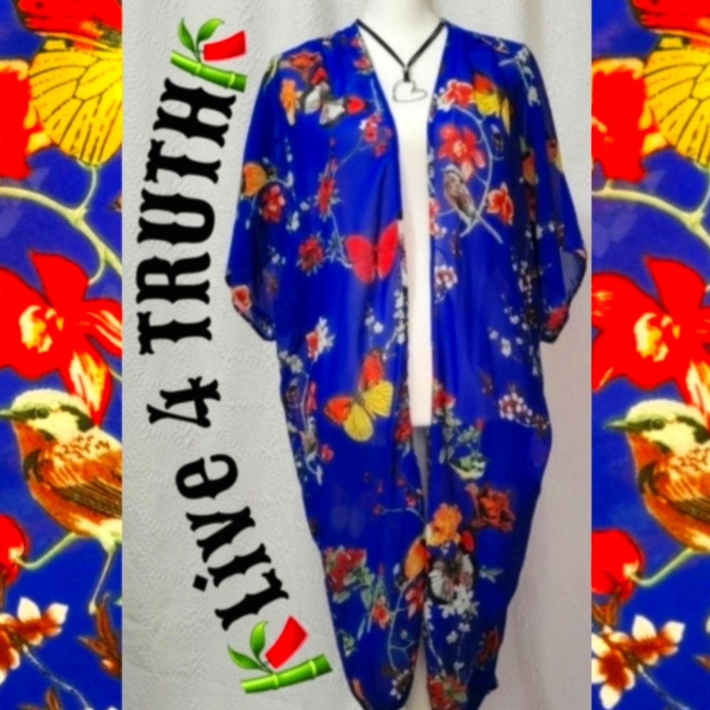 🎀LIVE 4 TRUTH Full Length Sheer Kimono